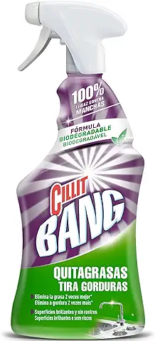 CILLIT BANG Limpiador de Grasa Universal para Cocina, 100% Potente Contra la Grasa, 1 x 750 ml  