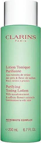 Clarins Lotion Tonique Purifiante Peaux Mistes Ou Grasses 200 Ml, One Size, Vanilla,  