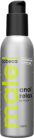 COBECO Male Anal Relax Lubricante, Transparent, 150 Mililitro  