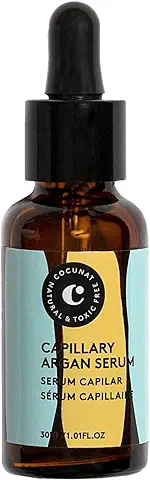 COCUNAT | Serum Capilar de Argán | con Aceites Reparadores 100% Naturales | Para Todo Tipo de Cabello: Secos y Castigados | Elimina el Frizz | Sin Siliconas | 30 ml  