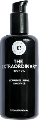 COCUNAT | The Extrordinary Oil | Aceite Corporal 100% Natural | Aceites de Almendras, Rosa Mosqueta y Argán| Nutre e Hidrata| Previene y Trata las Estrías | Embarazo |Estrías | Hidratación|175ml  