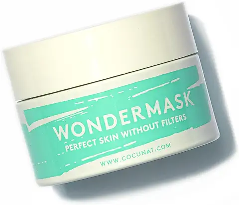 COCUNAT | Wondermask | Mascarilla Facial Limpiadora | Detoxifica, Exfolia y Cierra y Afina los Poros| Pieles Mixtas y Grasas| Matifica | Elimina Impurezas|Granos | Acné | Equilibra la Piel |50ml  