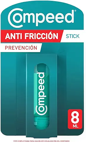 COMPEED Stick Anti-fricción 8 ml - Barra, Tratamiento de pies Eficaz Contra la Fricción y la Formación de Ampollas.  
