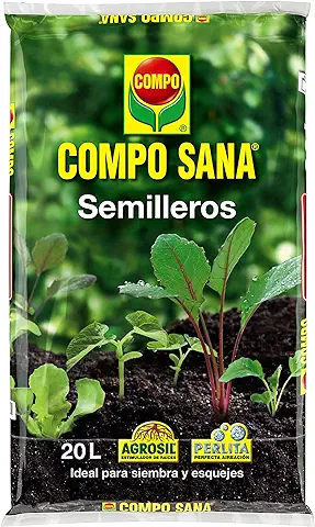 COMPO SANA Semilleros, Con Fórmula Exclusiva para un óptimo Crecimiento de las Plantas, 20L  