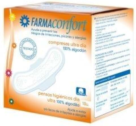Compresa Farmaconfort Dia Alas 10 unds  