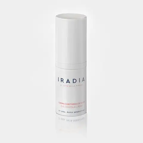 Contorno Ojos IRADIA by Dra. Payá Serratosa | Crema Antiarrugas, Antiojeras| Crema de Contorno de Ojos | Reduce Arrugas y Líneas de Expresión | 15ml  