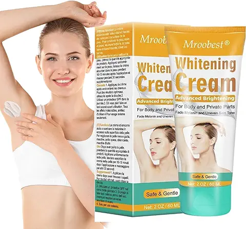 Crema Blanqueadora Axilas, Whitening Cream, Crema Blanqueadora, Skin Whitening Cream, Eficaz para axilas, Rodillas, Codos, Zonas Sensibles Y Privadas, Blanquea, Nutre, Repara Y Restaura La Piel