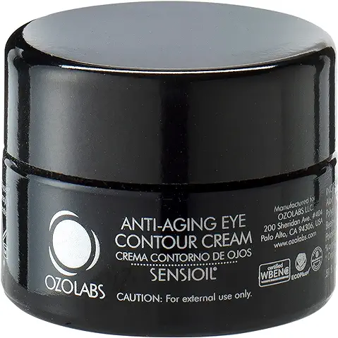CREMA CONTORNO DE OJOS | OZOLABS® | Con Aceite de Ozono Certificado Ecológico | Sello EcoPlus | ISO 9001 | 15 cc  