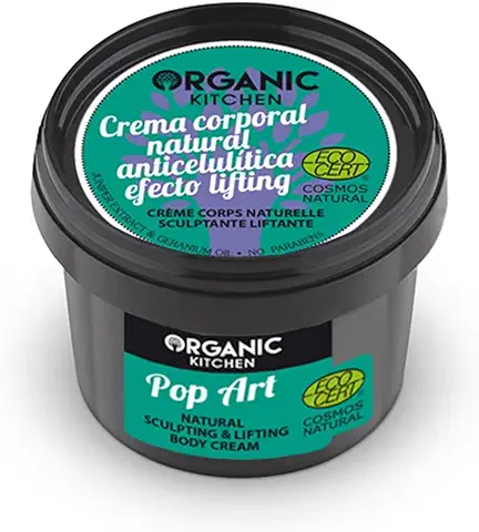 Crema Corporal Natural Anticelulítica Efecto Lifting Organic Kitchen 100 ml  