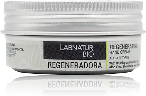 Crema de Manos Regeneradora 50ml. Vegana. Rápida Abosorción. Pieles Secas y Sensibles. Textura Ligera. Nutre e Hidrata. Repara y Suaviza.  