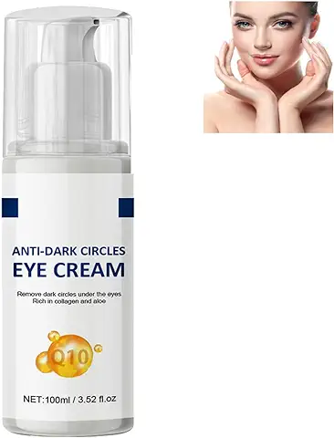 Crema de Ojos para Círculos Oscuros,Crema Antiojeras Mujer,Crema Antiojeras Mujer,Contorno Ojos Antiarrugas,Bolsas y Ojeras Hidratante Crema de Ojos,Crema Reparadora de Ojos,Crema de Ojos 100ML  