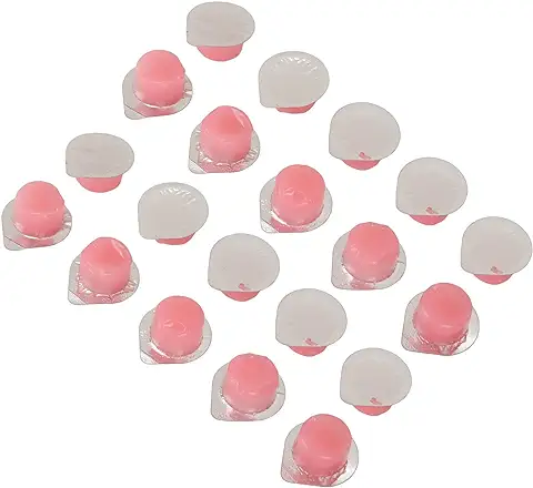 Crema del Pulimento del Diente, Crema del Pulimento del Diente Seguro para el Cuidado Dental (Rosa)  