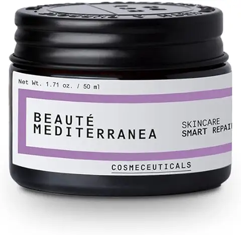 Crema Facial Hidratante con Retinal Natural - 50 ml - Repara los Signos de la Edad - Ideal para Pieles con Imperfecciones y/o con Tendencia Acneica - 100% Vegana - Beauté Mediterranea Smart Repair 8  