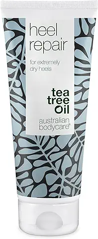 Crema Heel Repair de Australian Bodycare, 100 ml | Removedor de Durezas | Contiene 25% de urea | Bálsamo para Talones Agrietados | Para Hombres y Mujeres con pies Agrietados | Aceite de árbol del té  