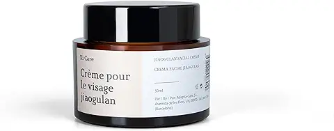 Crema Hidratante con Jiaogulan un Poderoso Antioxidante Natural. Calmante, Antioxidante, Antipolución, Previene el Envejecimiento Prematuro. Ingredientes Naturales.  