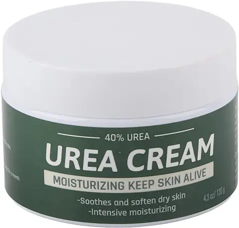 Crema Intensiva de pies para Talones Agrietados y piel seca - Crema de urea para el Cuidado de los pies y Tratamiento de los pies de Atletas - Crema Reparadora de Talones Agrietados 120g  