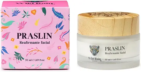 Crema Reafirmante Facial Antiedad, PRASLIN Wild Rain Cosmetics 50 ml, ¡Descubre la Maravilla de la Juventud! Crema Reafirmante del Óvalo Facial para una Piel Firme y Radiante"  