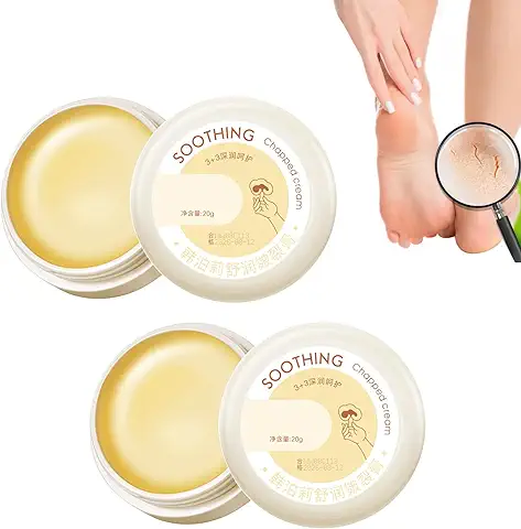 Crema Reparadora Talones Agrietados, 2 Piezas Crema para El Cuidado de Los Pies, Crema Hidratante y Antigrietas, Para Suavizar Manos y pies Gruesos, Secos, Agrietados y ásperos  