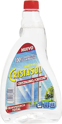 Cristasol, Limpia Cristales, Transparencia Total, 750ml  