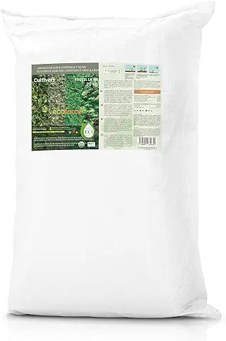 CULTIVERS Abono Coníferas y Setos Ecológico de 20 Kg (Pinos, Abetos, Cipreses y Tuyas). Fertilizante Origen 100% Orgánico y Natural con Alta Concentración de NPK  