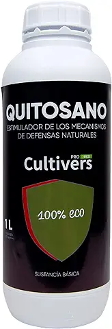 CULTIVERS Quitosano 1 L Activador de Mecanismos de Defensas de las Plantas. Sustancia Básica Ecológico  