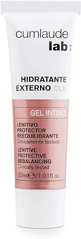 Cumlaude Lab Hidratante Externo CLX - Gel Crema Vulvar con Acción Calmante y Protectora para la Irritación e Inflamación, con Clorhexidina y Ácido Hialurónico - 30 ml