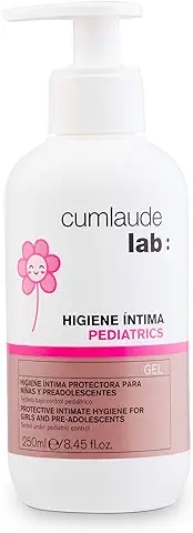 Cumlaude Lab Higiene Íntima Pediatrics - Higiene Íntima para Niñas con Ph Neutro, Previene el Picor y el Enrojecimiento - 250 ml  