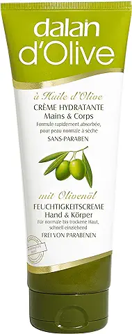 Dalan D'Olive - Crema Hidratante para Manos y Cuerpo, 2 Unidades de 75 ml  