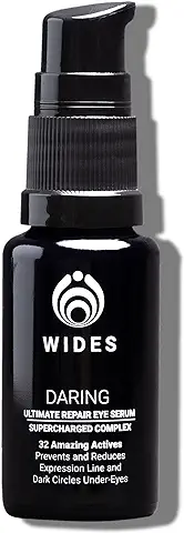 DARING Contorno de ojos Hombre con 34 Activos Naturales y Bio I Anti Ojeras y Bolsas Hombre -NO REDUCE LAS OJERAS GENÉTICAS- Crema Ojos Hombre I Crema Bolsas Ojos Hombre 15ml  
