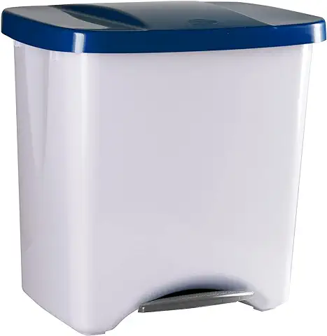Denox DEN110 Pedalbin Ecológico 50 Litros, Azul, 475x360x480 mm, 50  