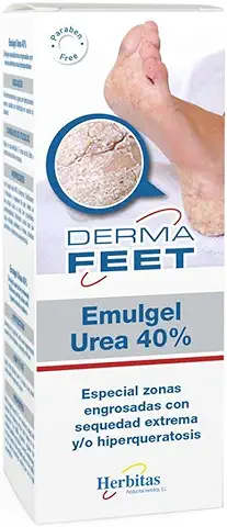 Derma Feet - Emulgel Urea 40% - Crema de Pies Reparación Profunda – Ultrahidratante - 60 ML  
