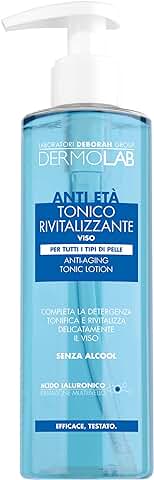Dermolab Tónico Antiedad Revitalizante sin Alcohol, para Todos los Tipos de piel - 200 ml  