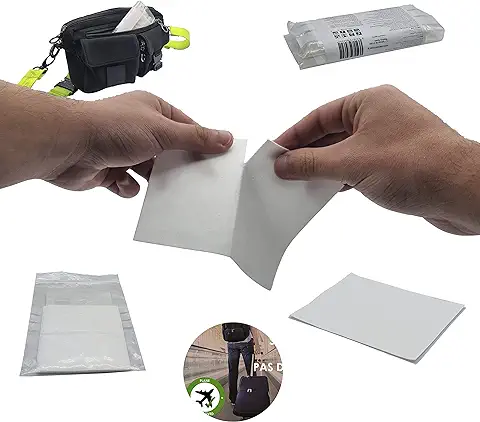 Detergente en Tiras para Lavadora Prácticas y Compactas - Detergente Ropa de Viaje - Empaque Ligero con Detergente Lavadora para Viajes, Mochileros, Campamentos, etc.  