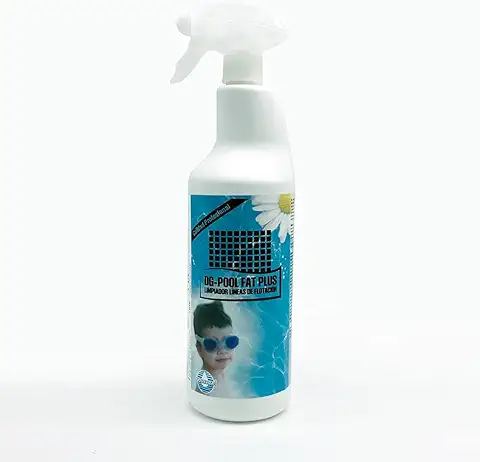 DG-POOLFAT Plus Limpiador Desengrasante de Bordes de Piscina y Línea de Flotación. 1 Lt  