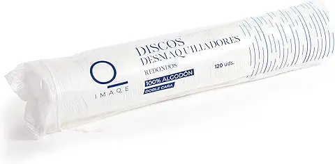 DIA IMAQE Discos de Algodón Redondos Bolsa 120 uds  