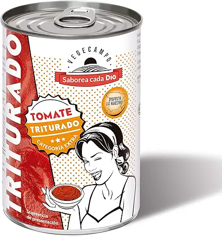 DIA VEGECAMPO Tomate Triturado lata 390 gr  