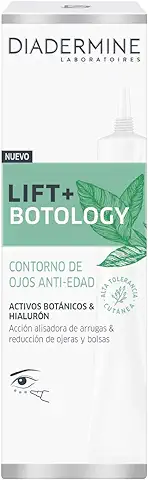 Diadermine - Lift+ Botology Contorno de Ojos, 15 ml, Acción Alisadora de Arrugas & Reducción de Ojeras y Bolsas  