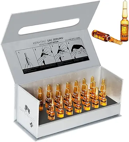 Diamond Hair Plus-Suero Capilar de Queratina Natural con Biotina y Procapil-Tratamiento Capilar-Vitaminas Capilares-Cuidado del Cabello-Crecimiento Capilar-Dejar Actuar  