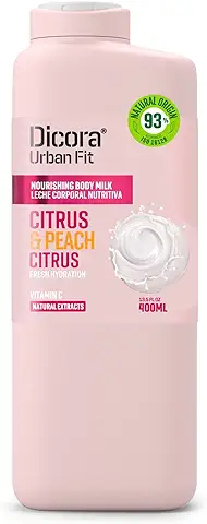 Dicora Urban Fit Body Milk Vitamina C Cítricos y Melocotón 400 ml  