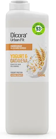 Dicora Urban Fit Gel de Baño Proteins Yogurt & Avena 750 ml  