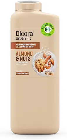 Dicora Urban Fit Gel de Baño Vitamina B Almendras & Nueces 400 ml  