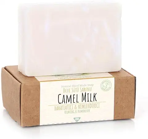 Dionesse 100% Jabón Artesanal Natural De Leche De Camello, Limpiador De Piel Y Nutritivo Para El Cabello 120gr  