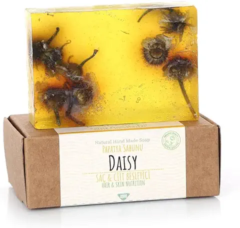 Dionesse Jabón De Manzanilla 100% Artesanal Natural, Problemas De La Piel - Nutritivo Del Cabello. 120gr  