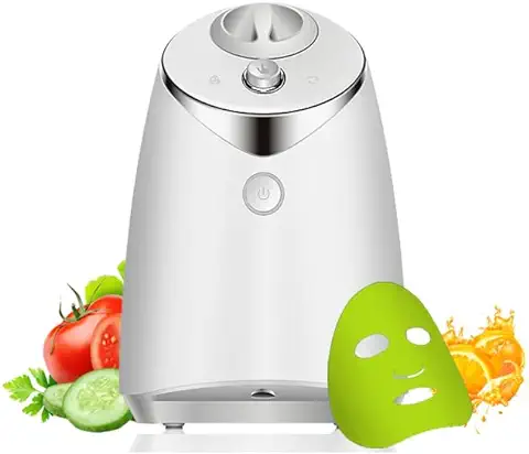 DIY Máscara Facial Máquina Automática Mascarilla, Máquina para Hacer Cremas Faciales, DIY Colágeno Natural Fruta Vegetal Máscara Facial para el Cuidado de la piel de los ojos  