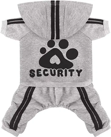 Dolahovy Sudadera con Capucha para Perros Ropa para Mascotas Otoño Invierno Cachorro Jumpers Fleece Perros Chaqueta Abrigos Algodón Perro Traje para Chihuahua Perros Pequeños Medianos  