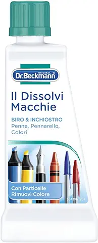 Dr Beckmann 124271 Quitamanchas Dissolvi Manchas, Bolígrafos y Tinta, Multicolor, Multicolor, 1 Unidad  