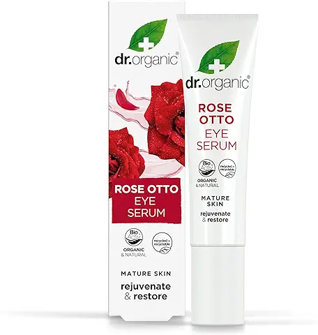 Dr. Organic Serum Contorno De Ojos Rosa De Damasco 15Ml. 1 Unidad 300 g  