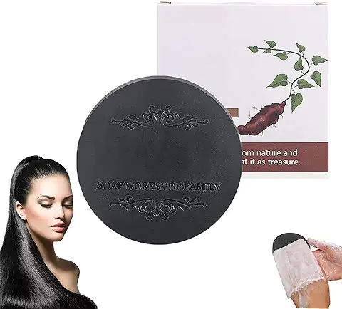 DUBUSH Champú en Barra,Champú Natural,Champú y Acondicionador en Barra,Champú Sólido Anticaída para Mujeres y Hombres  