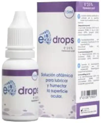 E-Drops, Elentillas, Gotas Oftalmológicas, Hidratación, Lubricación, Ácido Hialurónico, Irritación Ocular, Multidosis  