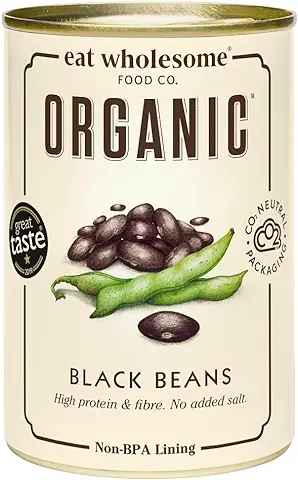 Eat Wholesome Alubias Negras Ecológicas 400g (Pack of 12)  